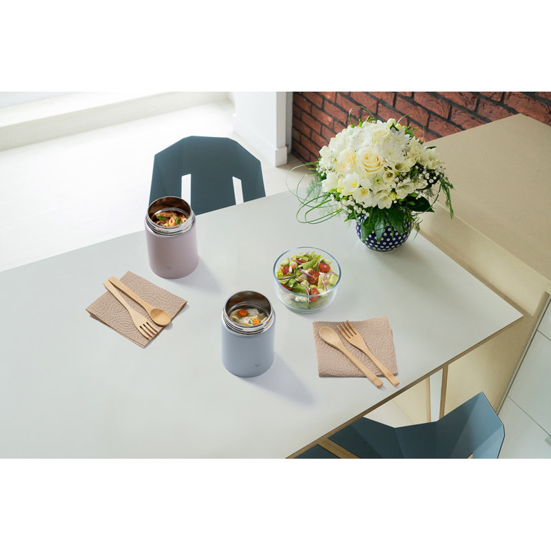 Curzio 25 oz. Contenant alimentaire, Gris moyen