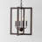 Vincie 4 - Light Bronze Lantern Pendant