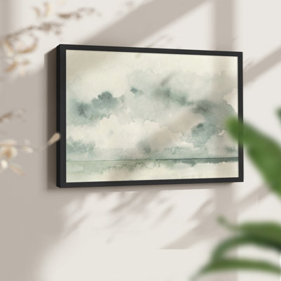 Ocean Impression III -Framed Print - Restickable