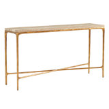 Silverado Menlo Park Console with Stone Top