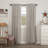Peltier 100% Cotton Room Darkening Curtain Panel Pair-692787546