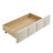 California King Size Upholstered Bed ,Comfortable Upholstered Bed Frame, Chenille Fabric, With Headboard And Solid Bed Frame-1678317465