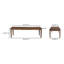 Russet Dining Table Brown