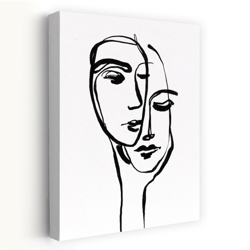 Art contemporain, art contemporain abstrait, H 36 po x l 24 po