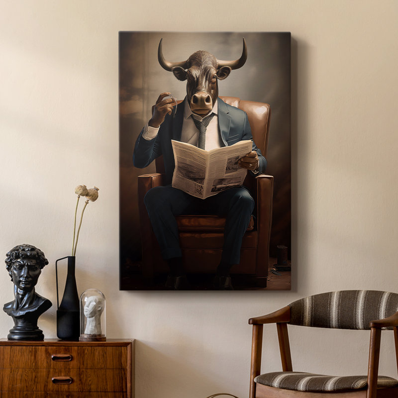 ANIMAUX Series CCCCXIV - Gallery Cavas, H 27 po x l 18 po