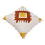 Coussin décoratif en coton