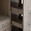 Buffet autoportant traditionnel de 70 po de hauteur avec tablettes et 1 tiroir-117672992