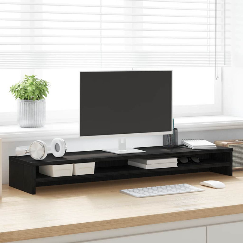 Unfinished TV Stand with Fireplace Included