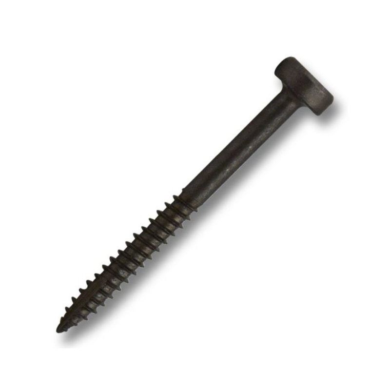 Filetage fin à tête cylindrique modifiée avec vis à tête cylindrique autotaraudeuse, 6 x 1-1 / 2 po