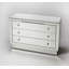 Anjelica 3 Drawer Mirrored Accent Chest