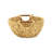 13" Natural Woven Water Hyacinth Basket