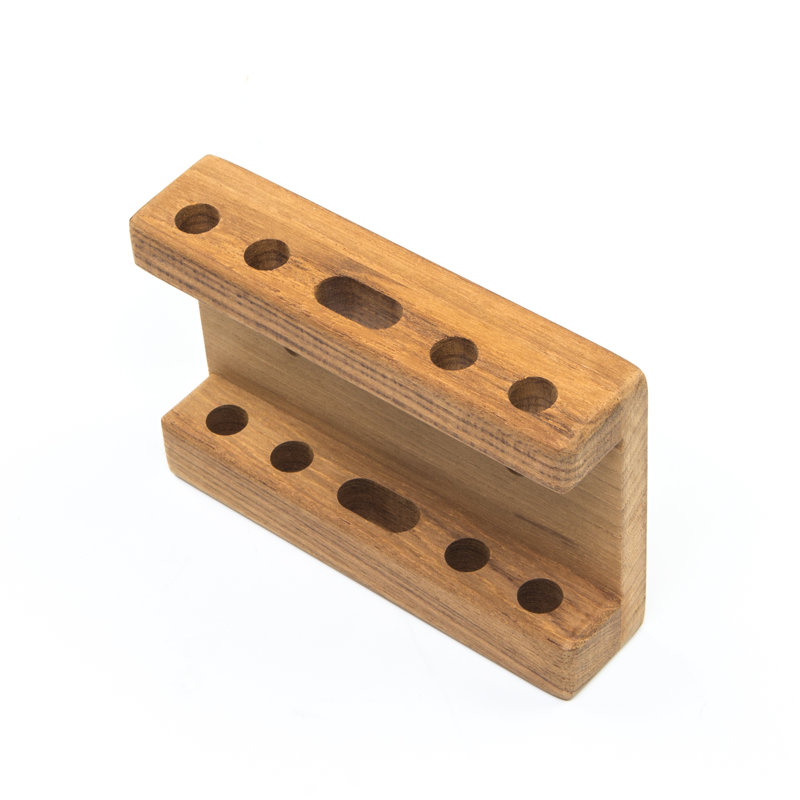 Porte-crayons en teck
