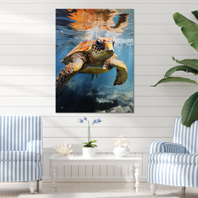 «Dreamy Marine Encounter I», reproduction sur toile