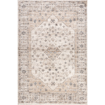 Nesa Traditional Medallion Area Rug