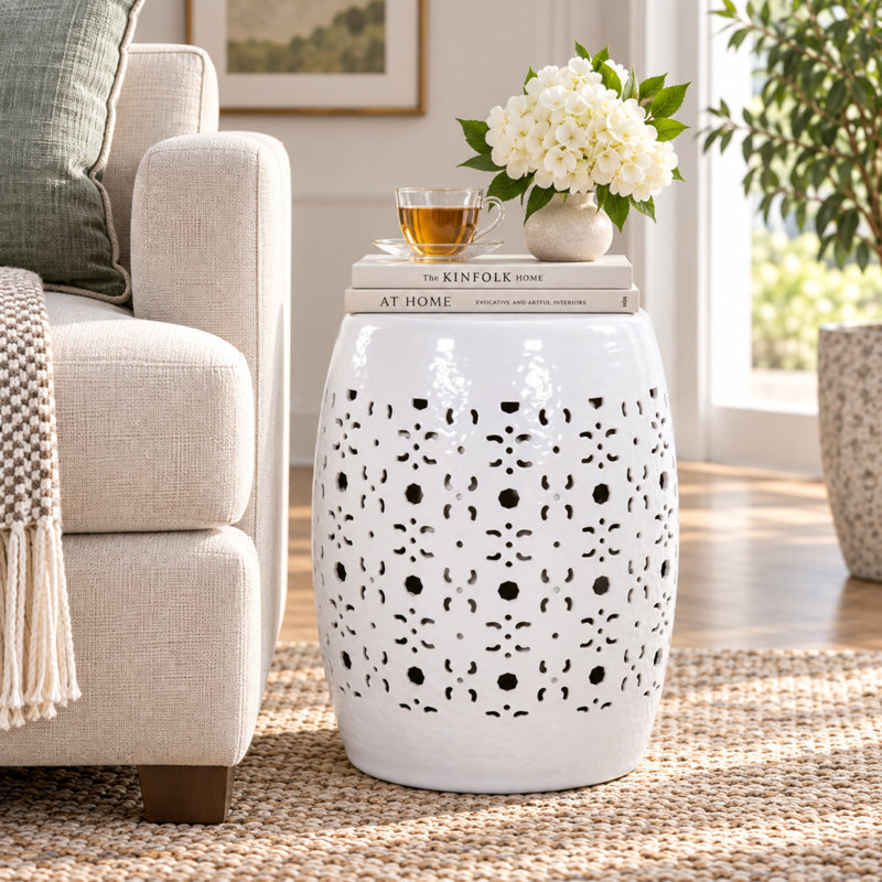  Clark Ceramic Garden Stool