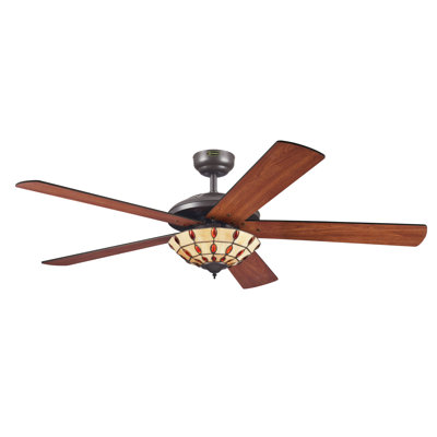 132cm Ceiling Fan with Light Kit