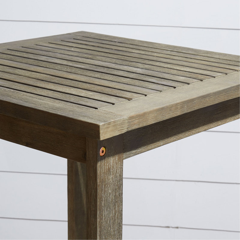 Table de bar en bois émaillé Emilio