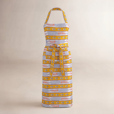 Charlemont Floral Cotton Bib Apron