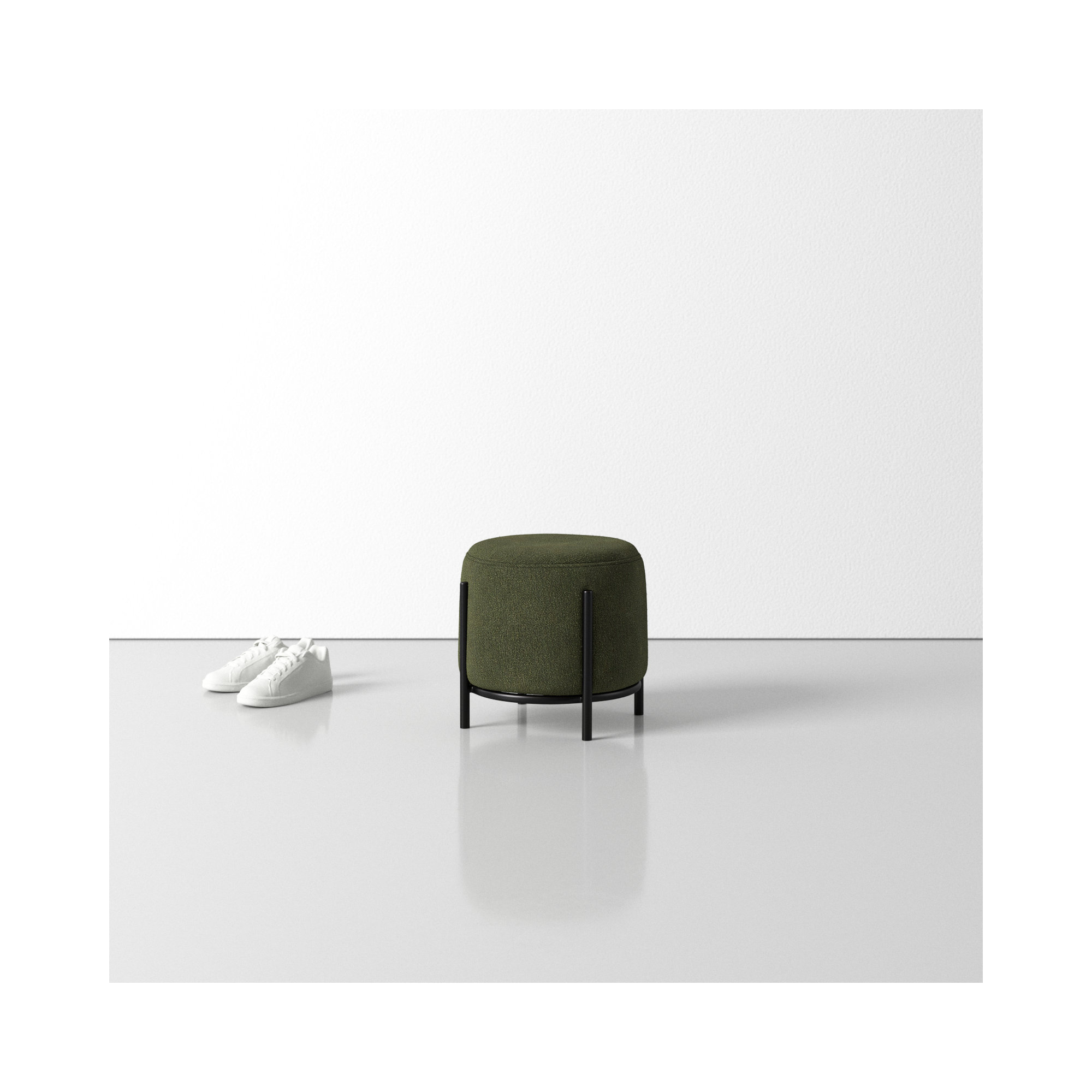 Formentera Accent Stool, Green