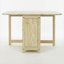 Ensemble de table de salle à manger en bois massif et de 4 chaises From the Tree Furniture