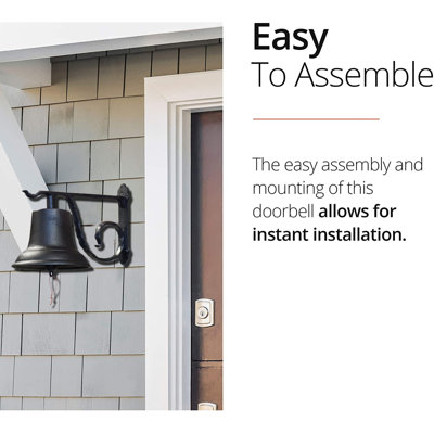 Hanging Bell Doorbell with Compatibility