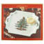 Spode Christmas Tree Square Handled Platter