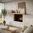 Smooth Timber Floating Shelf – Versatile Mantel & Wall Shelf-112690578-112690579