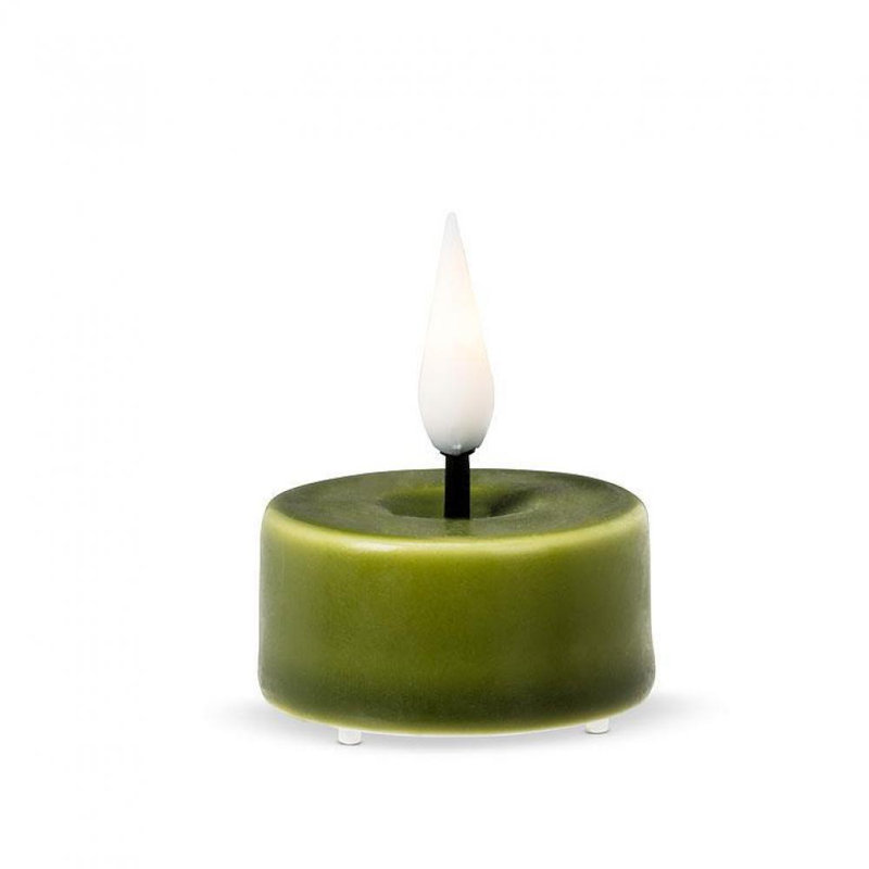 Ensemble de 6 lumières DEL, L 1,5 po x l 1,5 po x P 1,5 po, Vert