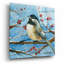 Art mural en verre «Winter acrobate» par Annelein Beukenkamp-969595486
