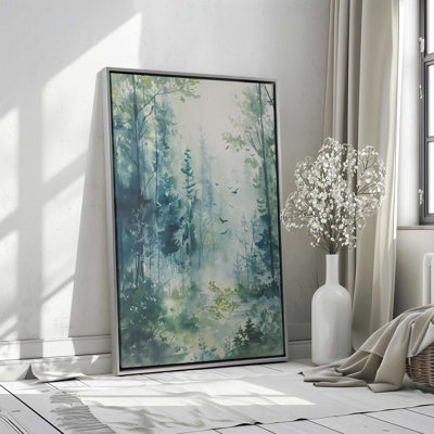 «Enchanted Forest Scene I», reproduction sur toile