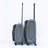 (20+24) Two-piece suitcase suitcase set Oxford trolley case without password lock universal wheel