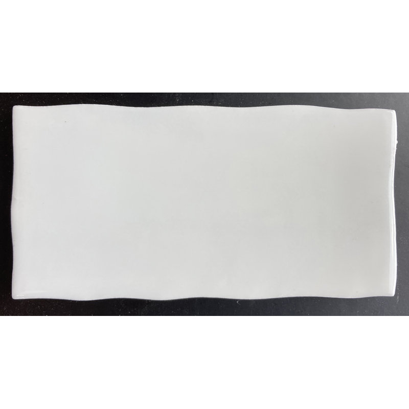 Guastavino 3" x 6" Ceramic Subway Tile, Arctic White