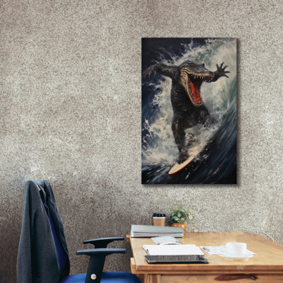 Trinx 'Wave Rider' by r3darch0n Canvas Wall Art