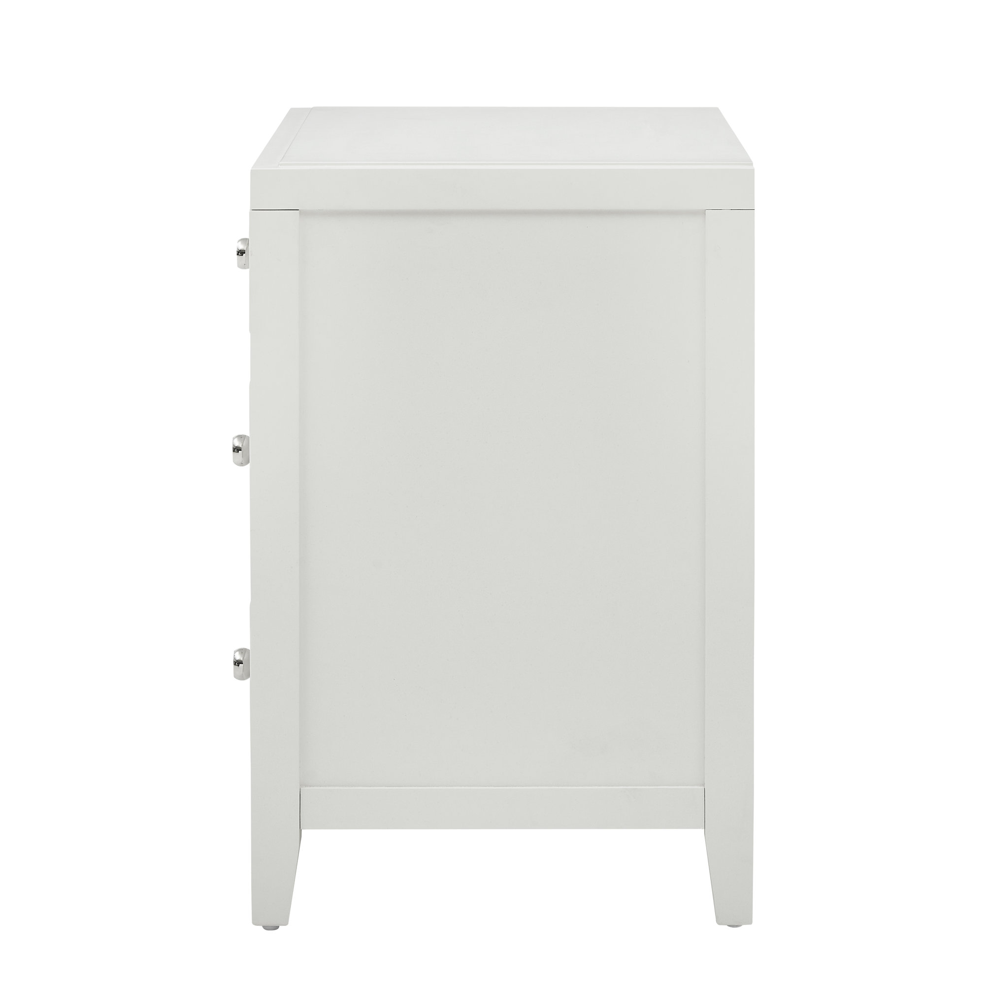 Rosalie 4 - Drawer Nightstand, White