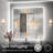 Adorna Dimmable Backlit LED Vanity Mirror with Anti-Fog-1021369885