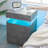 Mekiya Modern Style LED Nightstand with 4 Storage Drawers-2077391459-2058630273