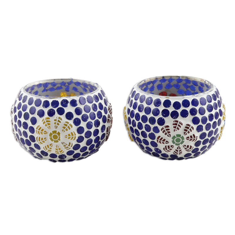 Bougeoirs en verre Royal Light