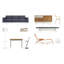 Hang 1 Flat Beveled Wall Mirror-83571208