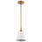 Gertie 1 - Light Brass Single Pendant-712068082