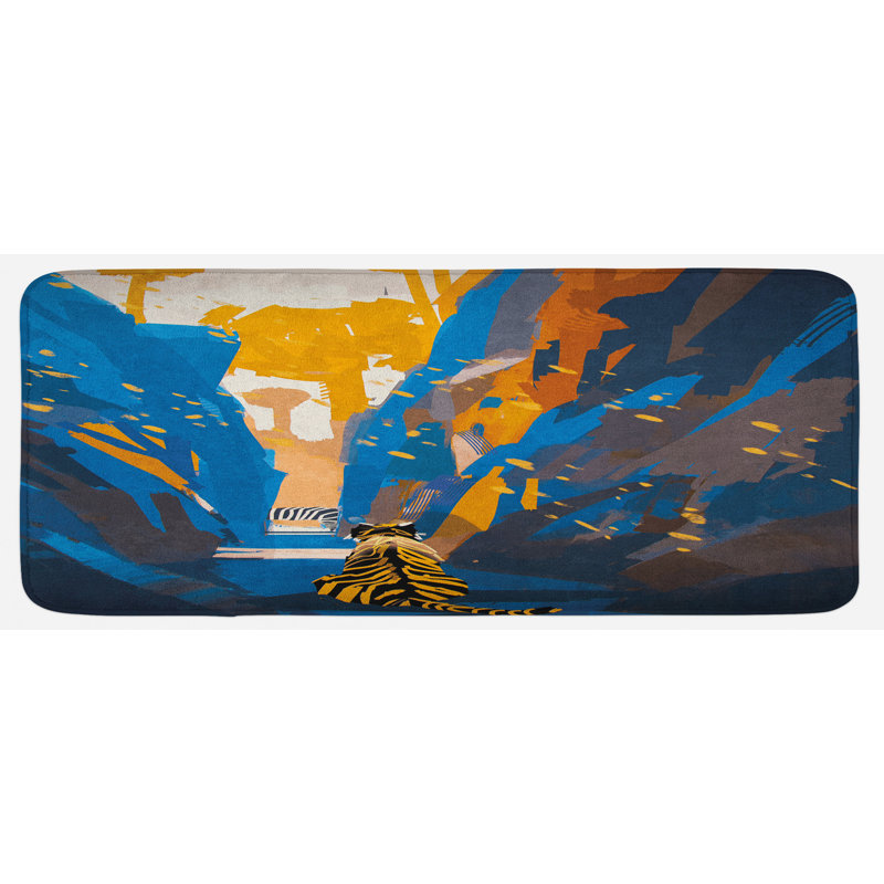 Tapis de cuisine imaginaire