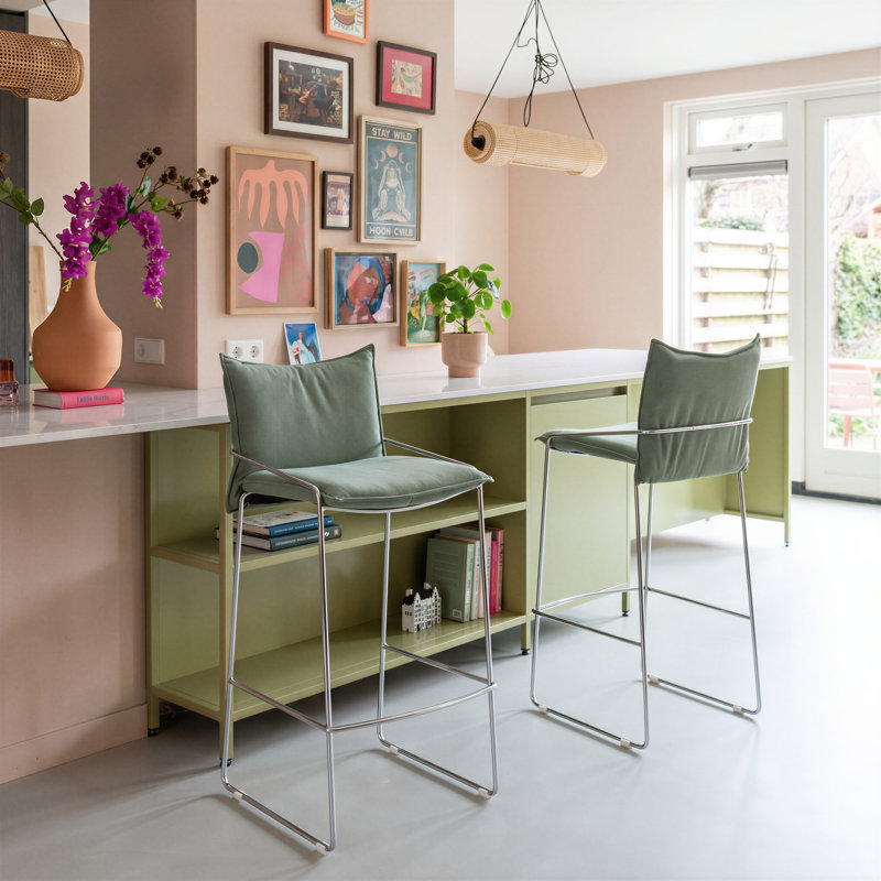 Tabouret de bar Pola - vert