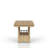 Counter Table - Caramel Finish
