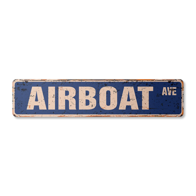 Plaque de rue en aluminium