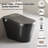 Unique Smart Toile,  One Piece Toilet With Bidet Built In,Intelligent Toilet Auto Open/Close Seat. Bidet Toilet With Dryer And Warm Water.BLACK-123310582