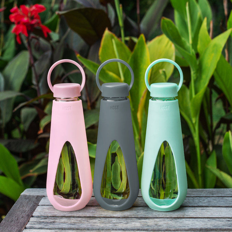 Bouteille d'eau en silicone, Menthe