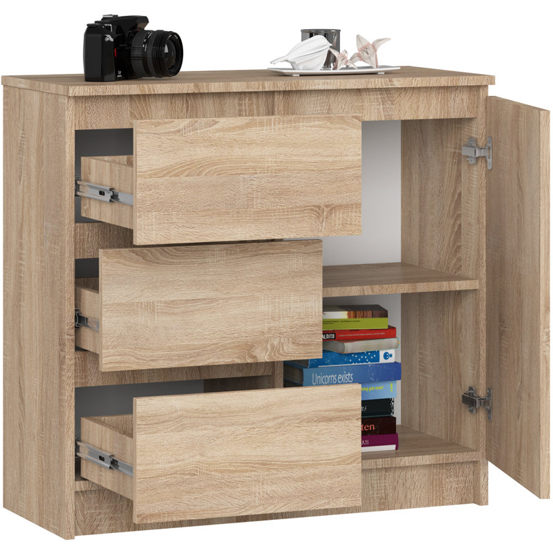 Somone 3 -Drawer Console