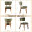 32.1" H Upholstered Solid Wood Dining Chair Side Chair-979962844