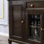 Buffet rétro en bois massif