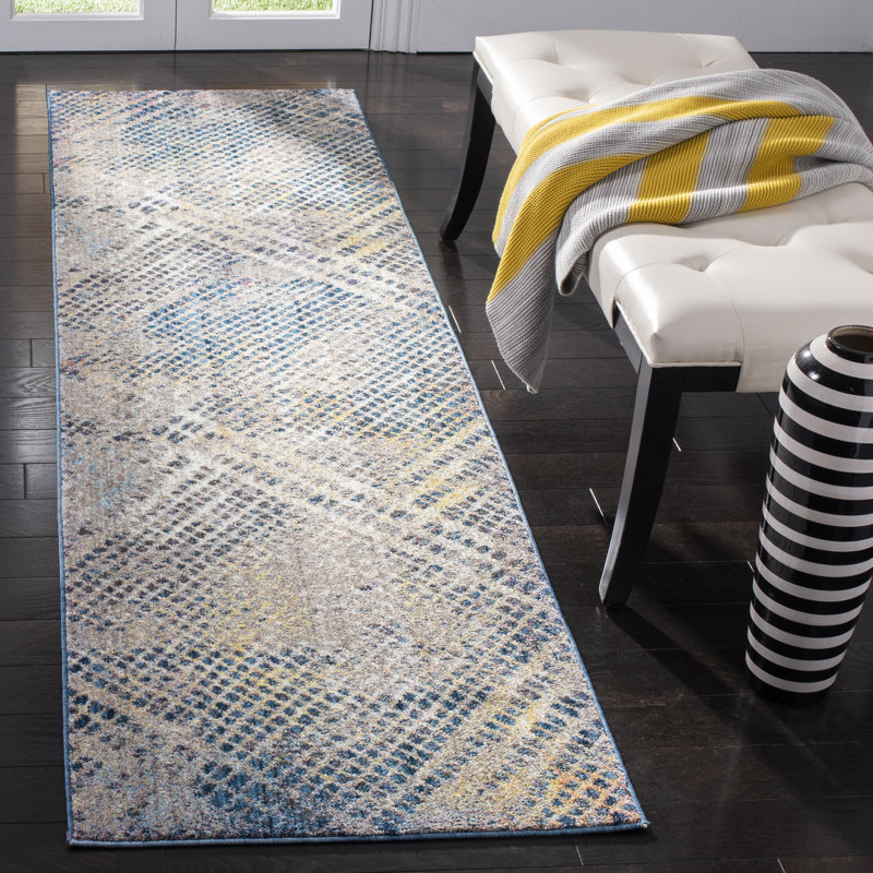 Massad Performance Abstract Rug, Runner 2'3" x 8'