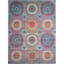 Hand Knotted Area Rug in Blue/Green/Red/Gray-26241316